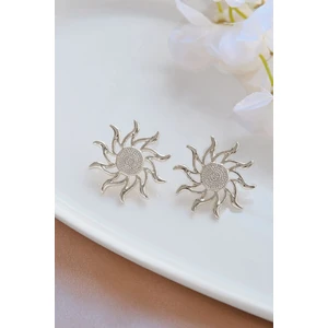Silver Döngü Güneş Küpe