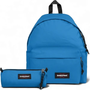 Benchmark Single Bubble Blue Kalem Çantası ve Padded Pak'r Okul Sırt Çantası Set