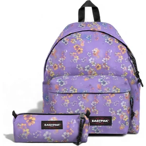 Benchmark Flora Fade Lilac Kalem Çantası ve Padded Pak'r Okul Sırt Çantası Set