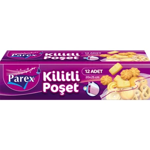 Kilitli Buzdolabı Poşeti 20X25 cm
