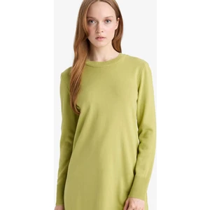 Yırtmaçlı Basic Triko Kazak Tunik H3431AZ25WN