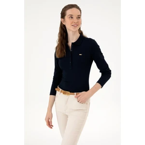 U.s. Polo Assn. Kadın Lacivert Sweatshirt 50313593-VR033