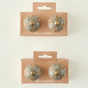 Bella Maison Mae Kulp 4'lü Gri (6,5x4x4 cm)