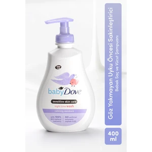 Baby Dove Bebekler İçin Papatyalı Nemlendirici Saç ve Vücut Şampuanı 400 ml