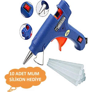 20W Anahtar Korumalı Mum Silikon Tabancası