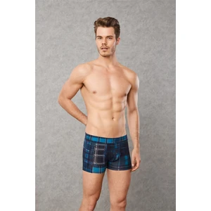 Erkek Modal Çok Renkli Baskılı Torbalı  Normal Paça Boxer 1876