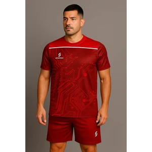 Kırmızı-Beyaz Forma Takımı K0130 (TEK KELİME ISİM VE NUMARA YAZILIR)