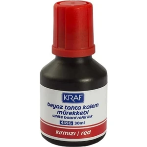 Beyaz Tahta Kalem Mürekkebi Kırmızı 30Ml (445G)