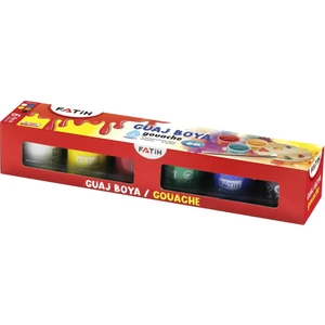 Guaj Boya Karton Kutu Şişe 6 Renk 25 ml 50410