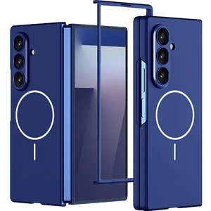 Galaxy Z Fold 7 Uyumlu Kılıf Kamera Korumalı Premium Magsafe Kapak Mat Tasarım Ince Yapılı