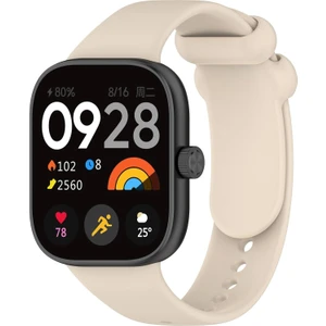 Xiaomi Redmi Watch 4/watch 5/mi Band 8 Pro/mi Band 9 Pro Klasik Silikon Kordon Standart Spor Kayış