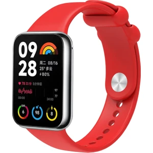 Xiaomi Redmi Watch 4/watch 5/mi Band 8 Pro/mi Band 9 Pro Klasik Silikon Kordon Standart Spor Kayış