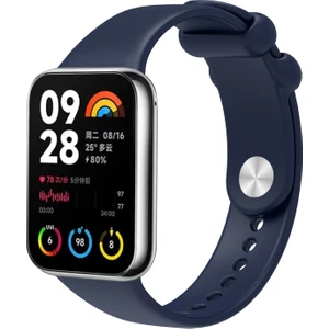 Xiaomi Redmi Watch 4/watch 5/mi Band 8 Pro/mi Band 9 Pro Klasik Silikon Kordon Standart Spor Kayış