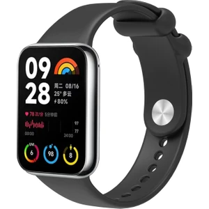 Xiaomi Redmi Watch 4/watch 5/mi Band 8 Pro/mi Band 9 Pro Klasik Silikon Kordon Standart Spor Kayış