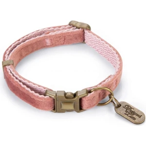 Lotte Kedi Tasması 30cm x 10mm Pembe