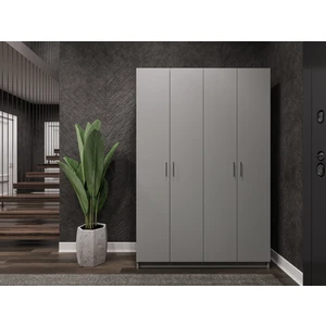 %100 Mdflam Vestiyer & Portmanto V-08 (120CM)