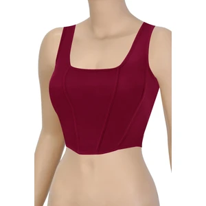 Kadın Sütyen Kalın Askılı Fitilli Büstiyer (%96 Pamuk - %4 Elastan)