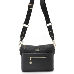 Silver Polo Kadın Çapraz Çanta Siyah - Siyah SP1110