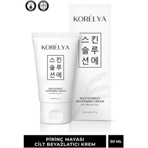 Korelya Pirinç Mayası Leke Karşıtı Beyazlatıcı Krem - Rice Yeast Whitening Cream 50 ml