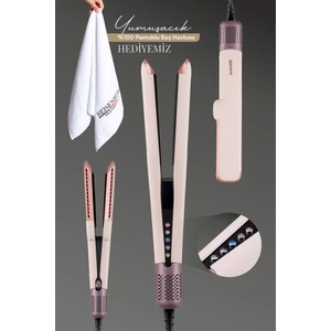 Airstrait Saç Düzleştirici Hava Üflemeli Saç Şekillendirici Saç Maşası Pink