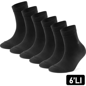 Just Inner Erkek Çorap 6'lı Yarım Konç (Bambu)
