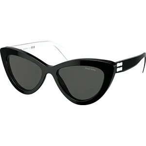 Miu Miu 04YS 10G5S0 54 Kadın Cat Eye Siyah Kemik Güneş Gözlüğü