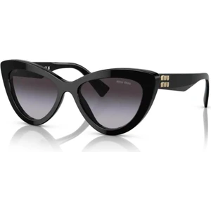 Miu Miu 04YS 1AB5D1 54 Kadın Siyah Cat Eye Kemik Güneş Gözlüğü