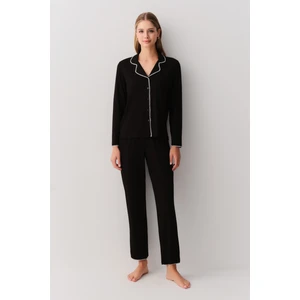 Rio Gömlek Yaka Pijama Takımı
