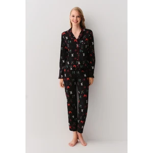 Twinkle Gömlek Yaka Pijama Takımı