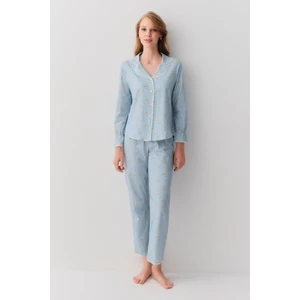 Julia Gömlek Yaka Pijama Takımı