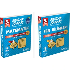 Muba 5. Sınıf Matematik & Fen Fasikül + Soru Bankası