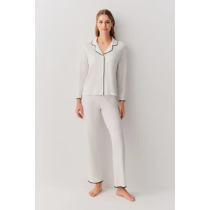 Rio Gömlek Yaka Pijama Takımı
