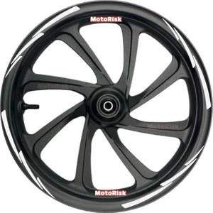 Beyaz Universal Jant Şeridi (Full Set+Yedekli)