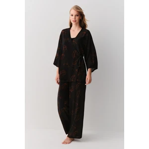 Sage 3 Parçalı Pijama Takımı
