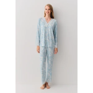 Hanna Gömlek Yaka Pijama Takımı