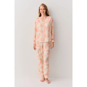 Juliet Gömlek Yaka Pijama Takımı