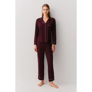 Misty Gömlek Yaka Pijama Takımı