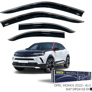 Opel Mokka Kromlu Cam Rüzgarlığı Niken 2022+ Sonrası Uyumlu