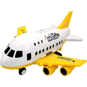 Strade Store Uçakta 6 Araçlar Yolcu Uçağı Oyuncak Yellow_6 Inşaat Araçları (Yurt Dışından)