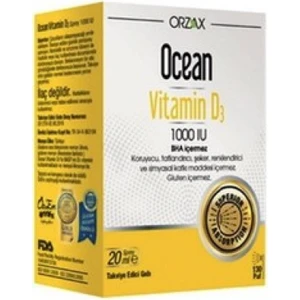 Orzax Ocean Vitamin D3 1000 Iu Sprey 20ML