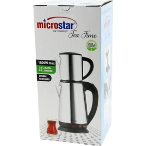 Tea Time Microstar Elektrikli Çelik Çay Makinesi