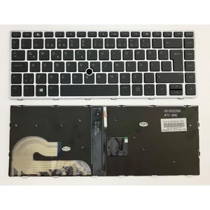 Nion Hp Elitebook 840 G5 Elitebook 846 G5 Uyumlu Notebook Klavye (Siyah-Aydınlatmalı Tr)