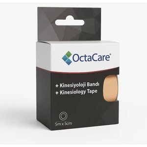 Kinesiyoloji Bandı & Kinezyo Sporcu Ağrı Bandı Ten - 5cm X 5mt