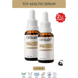 Karınca Yumurtası Yağı Tüy Azaltıcı Nemlendirici Serum 2'li Süper Set 30 ml