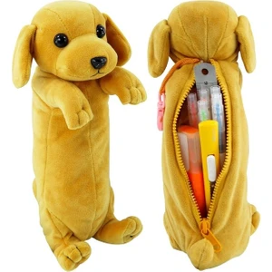 Kalem Kutusu 3D Peluş Köpek Kalem Kılıfı Yumuşak Hayvan Kırtasiye Karikatür Saklama Kalem Çantası Kutusu Erkek Kız Öğrenciler Için Okul Malzemeleri Için (Yurt Dışından)