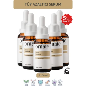 Karınca Yumurtası Yağı Tüy Azaltıcı Nemlendirici Serum 5'li Süper Set 30 ml