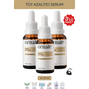 Karınca Yumurtası Yağı Tüy Azaltıcı ve Nemlendirici Serum Seti 3x30 ml – Pürüzsüz ve Yumuşak Cilt İçin