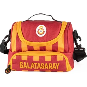 Me 25541 Galatasaray Sarı Kırmızı Çubuklu Beslenme Çantası