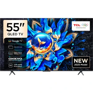 55T8C  55" 139 Ekran Uydu Alıcılı 4K Ultra HD QLED Google TV