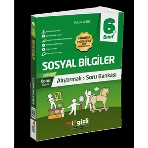 Gizli Yayınları 6. Sınıf Sosyal Bilgiler Alıştırmalı Soru Bankası Yeni